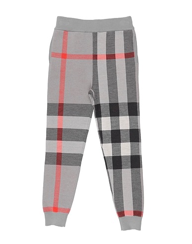 BURBERRY Casual trouser Grey 100% Wool, Polyamide
