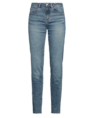 AG JEANS Denim trousers Blue 92% Cotton, 6% Elastomultiester, 2% Elastane