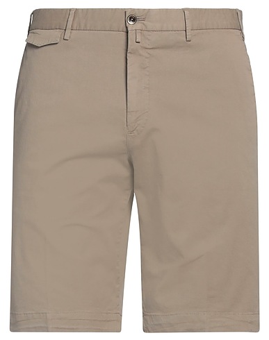 PT Torino Shorts & Bermuda Taupe 98% Cotton, 2% Elastane