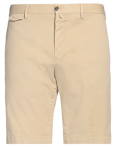 PT Torino Shorts & Bermuda Cream 98% Cotton, 2% Elastane