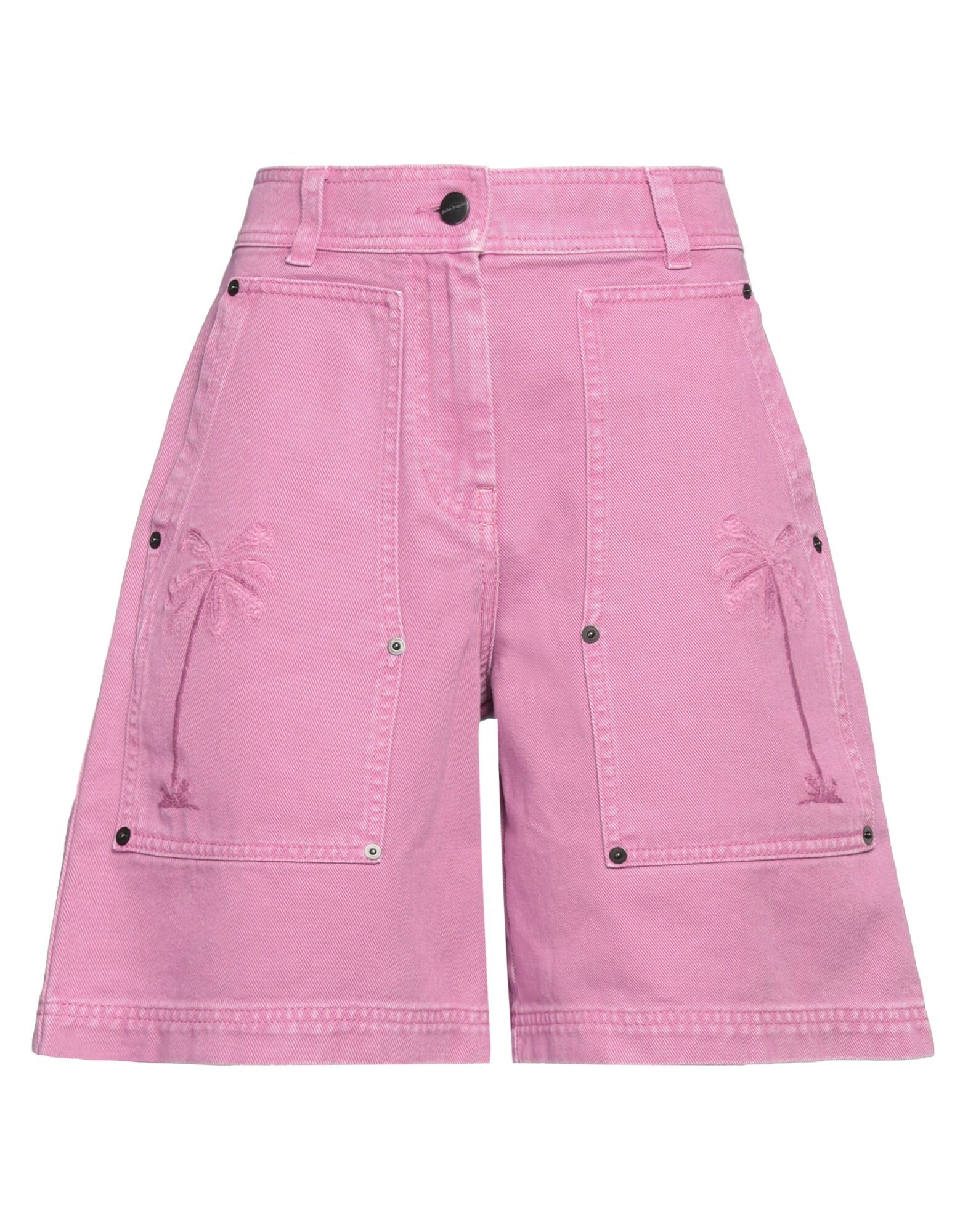 PALM ANGELS - Denim shorts