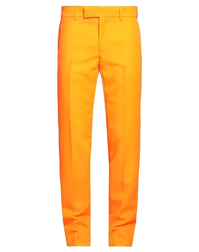 VERSACE Casual pants Orange 100% Polyester