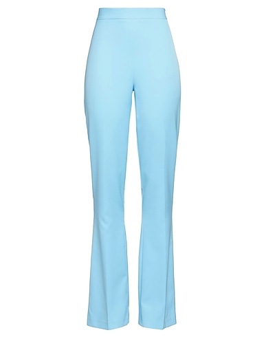 ACTUALEE Casual trouser Sky blue 88% Polyester, 12% Elastane