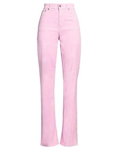 DONDUP Casual trouser Pink 64% Lyocell, 34% Cotton, 2% Elastane