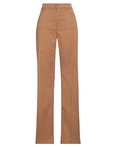 DONDUP Casual pants Camel 64% Lyocell, 34% Cotton, 2% Elastane