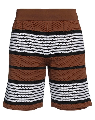 BURBERRY Shorts & Bermuda Brown 100% Polyamide