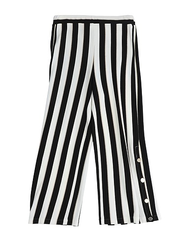 T-LOVE Pantalone Nero 75% Viscosa, 17% Poliestere, 4% Poliammide, 4% Elastan