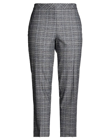 TEN WAYS TO BE Casual trouser Navy blue 64% Polyester, 32% Viscose, 4% Elastane