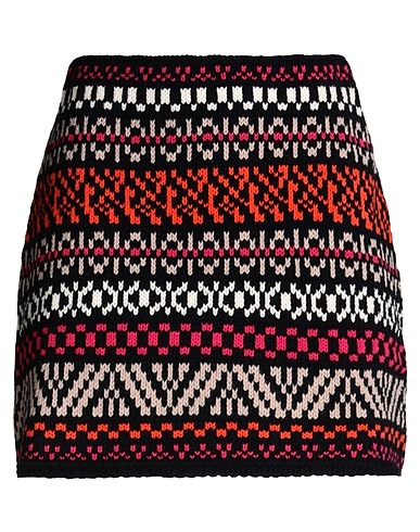 MAX&Co. Mini skirt Midnight blue 46% Acrylic, 46% Wool, 8% Polyester