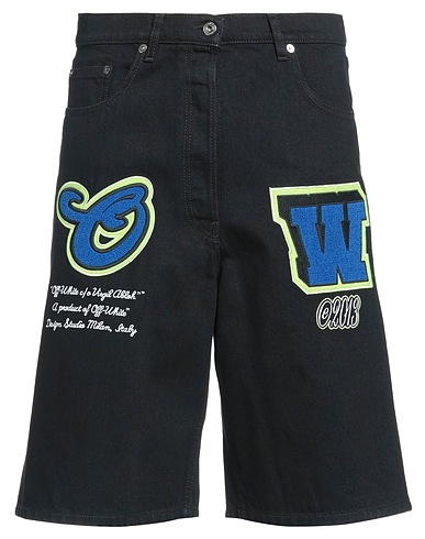 OFF-WHITE™ Denim shorts Black 100% Cotton