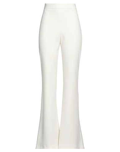 ELLERY Casual pants Ivory 92% Polyester, 8% Polyurethane