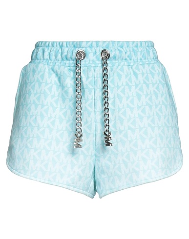 MICHAEL MICHAEL KORS Shorts & Bermuda Turquoise 100% Organic cotton