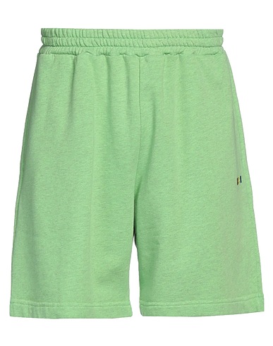 MSGM Shorts et Bermudas Vert 100% Coton