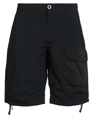 TEN C Shorts & Bermuda Black 100% Polyamide, Polyester
