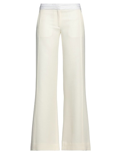 VICTORIA BECKHAM Pantalone Avorio 88% Viscosa, 12% Lana Vergine