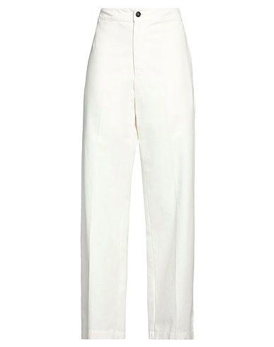 JUCCA Casual pants Ivory 100% Cotton