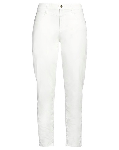 KAOS JEANS Pantalone Bianco 98% Cotone, 2% Elastan