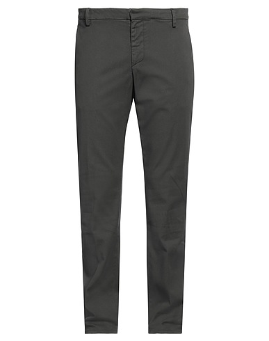 DONDUP Casual pants Lead 67% Cotton, 29% Lyocell, 4% Elastane