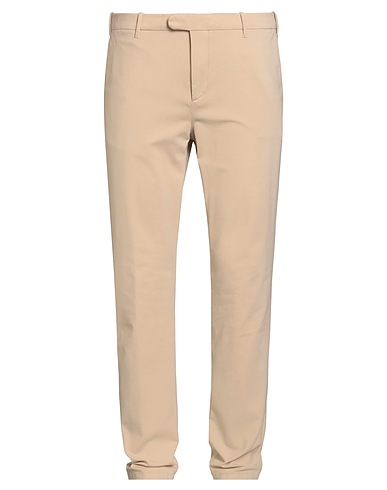 ELEVENTY Casual trouser PLATINUM Sand 52% Cotton, 40% Polyamide, 8% Elastane