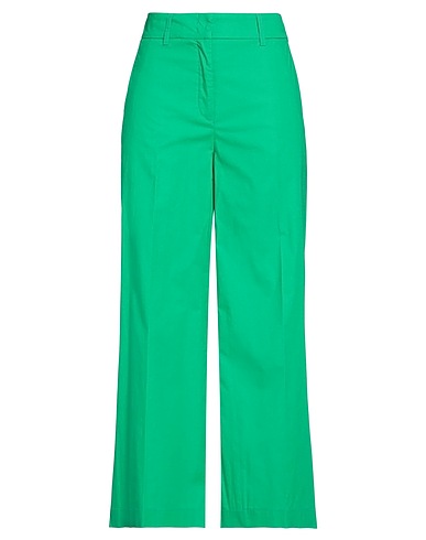 CAMBIO Casual pants Green 96% Cotton, 4% Elastane