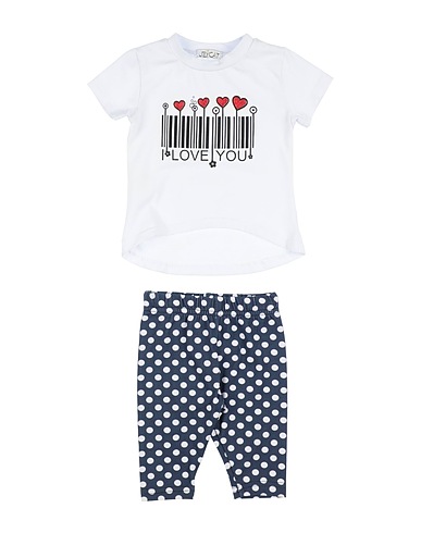 JEYCAT Baby co-ord  White 90% Cotton, 10% Elastane