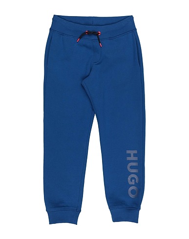 HUGO Casual trouser Navy blue 80% Cotton, 20% Polyester, Elastane