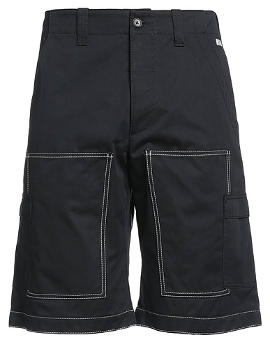 MSGM Shorts & Bermuda Nero 100% Cotone