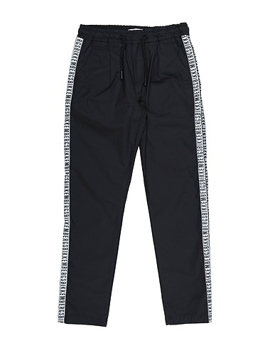 BIKKEMBERGS Pantalone Nero 97% Cotone, 3% Elastan