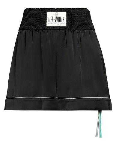 OFF-WHITE™ Shorts & Bermuda Nero 100% Viscosa, Poliestere