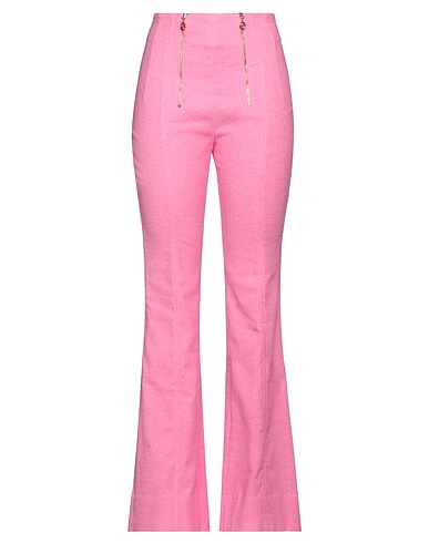 PATOU Casual trouser Pink 32% Cotton, 25% Polyamide, 22% Viscose, 19% Linen, 2% Elastane