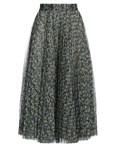 PHILOSOPHY di LORENZO SERAFINI Midi skirt Sky blue 100% Polyester