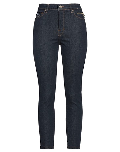 VERSACE JEANS COUTURE Denim pants Blue 98% Cotton, 2% Elastane