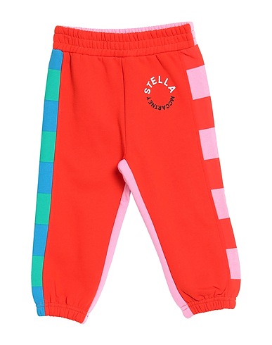 STELLA McCARTNEY KIDS Casual trouser Coral 80% Cotton, 20% Polyester