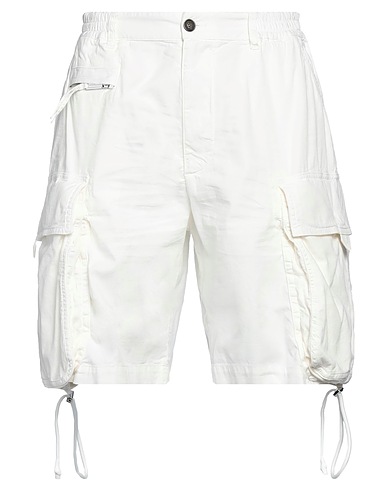 DSQUARED2 Shorts & Bermuda White 97% Cotton, 3% Elastane