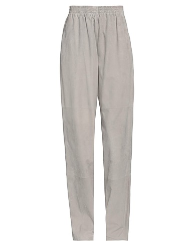DESA 1972 Casual trouser Grey 100% Leather