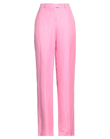 ETRO Casual trouser Pink 63% Linen, 37% Silk
