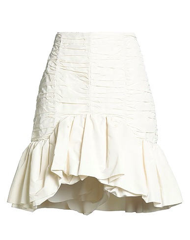 PATOU Mini skirt Ivory 100% Polyester