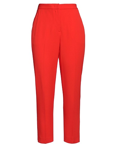 ASPESI Casual trouser Tomato red 77% Acetate, 23% Viscose