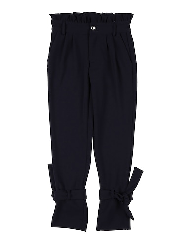 FRACOMINA MINI Casual trouser Midnight blue 95% Polyester, 5% Elastane