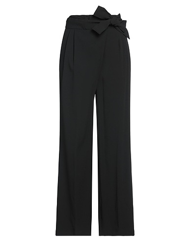 ASPESI Casual trouser Black 77% Acetate, 23% Viscose