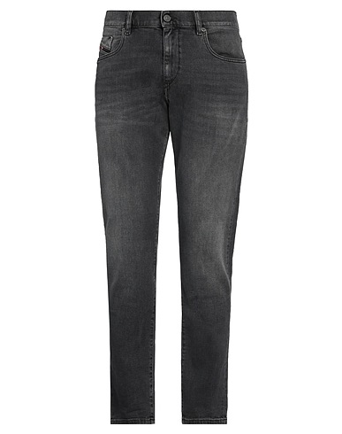 DIESEL Denim trousers Black 99% Cotton, 1% Elastane
