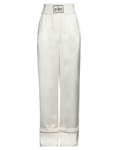 OFF-WHITE™ Pantalone Off white 100% Viscosa
