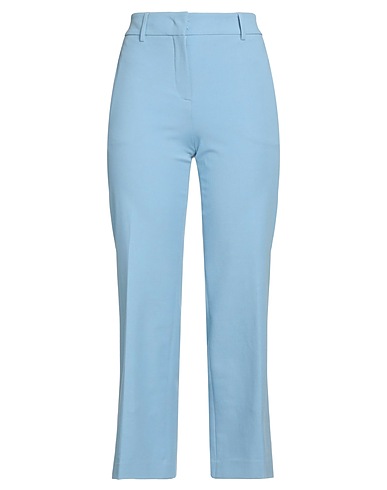 INCOTEX Casual trouser Sky blue 95% Cotton, 5% Elastane