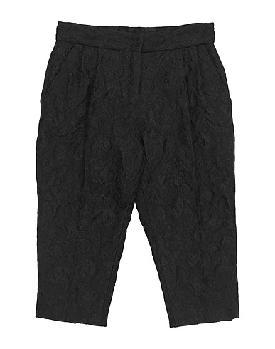 DOLCE&GABBANA Casual trouser Black 65% Polyester, 23% Acetate, 12% Polyamide