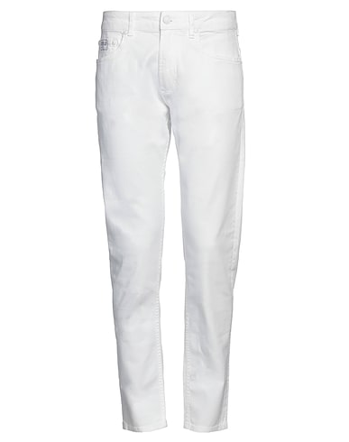 VERSACE JEANS COUTURE 5-pocket White 98% Cotton, 2% Elastane