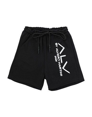 ALV by ALVIERO MARTINI Shorts & Bermuda Black 65% Cotton, 35% Polyester