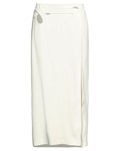 DION LEE Midi skirt 62% Viscose, 34% Acrylic, 4% Elastane