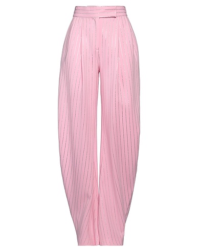 THE ATTICO Casual pants Pink 96% Viscose, 4% Elastane