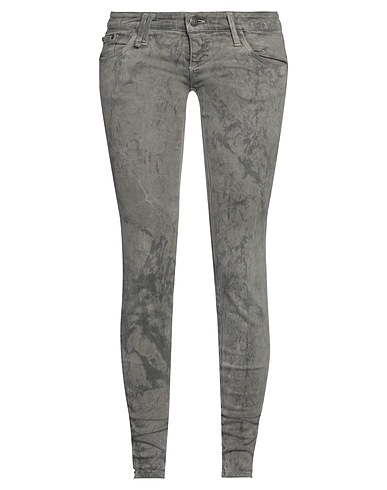 MASSIMO SABBADIN Denim trousers Grey 100% Cotton
