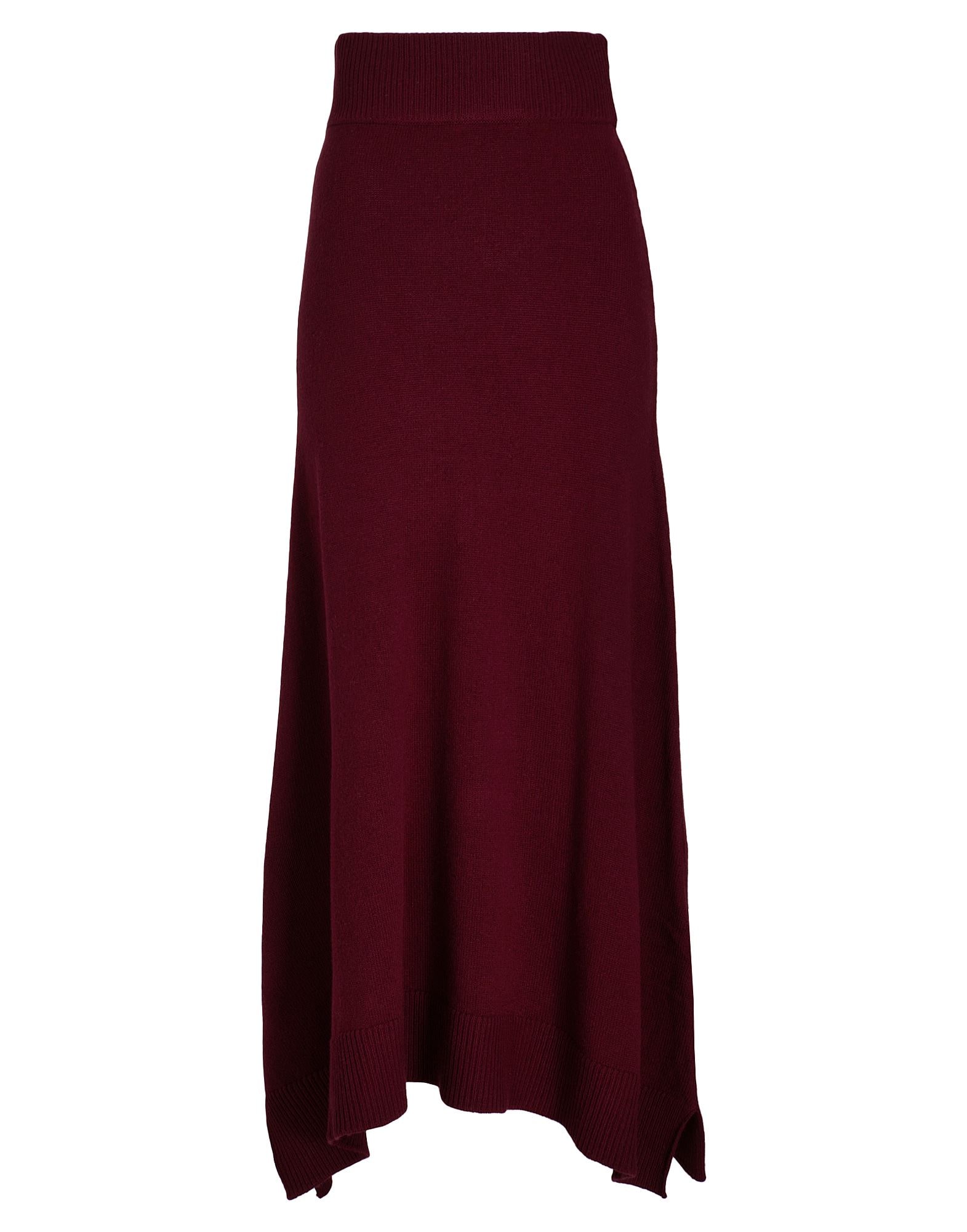 MARNI / ロングスカート/40/コットン/RED/ツイードニットスカート/GOMA0380LYUTC041 MARNI◇ロングスカート/40/コットン/RED/ツイードニットスカート